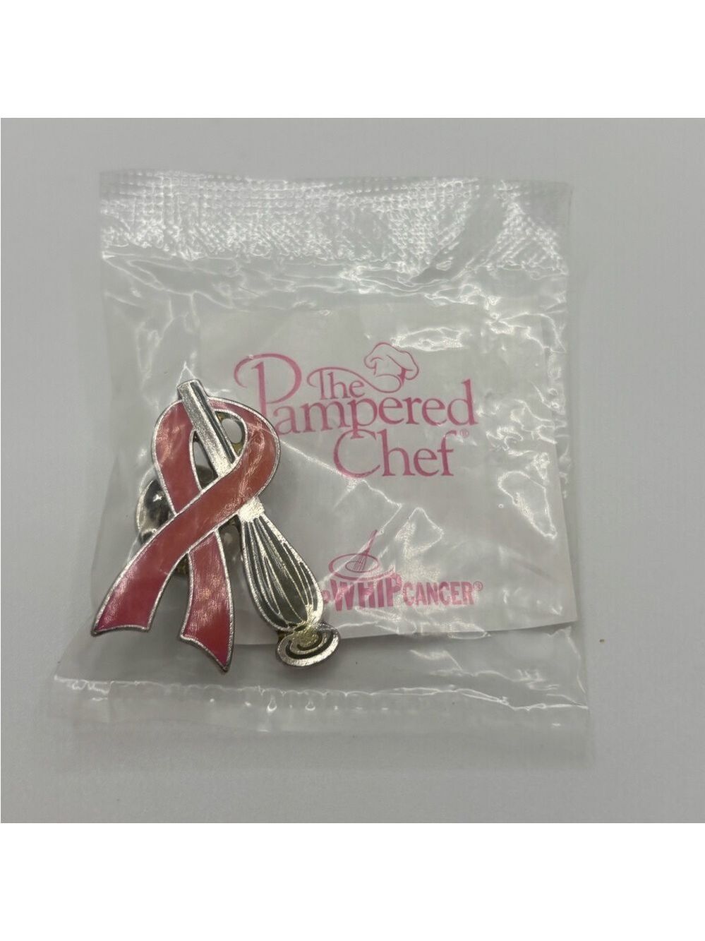 The Pampered Chef Red Awareness Ribbon Pin